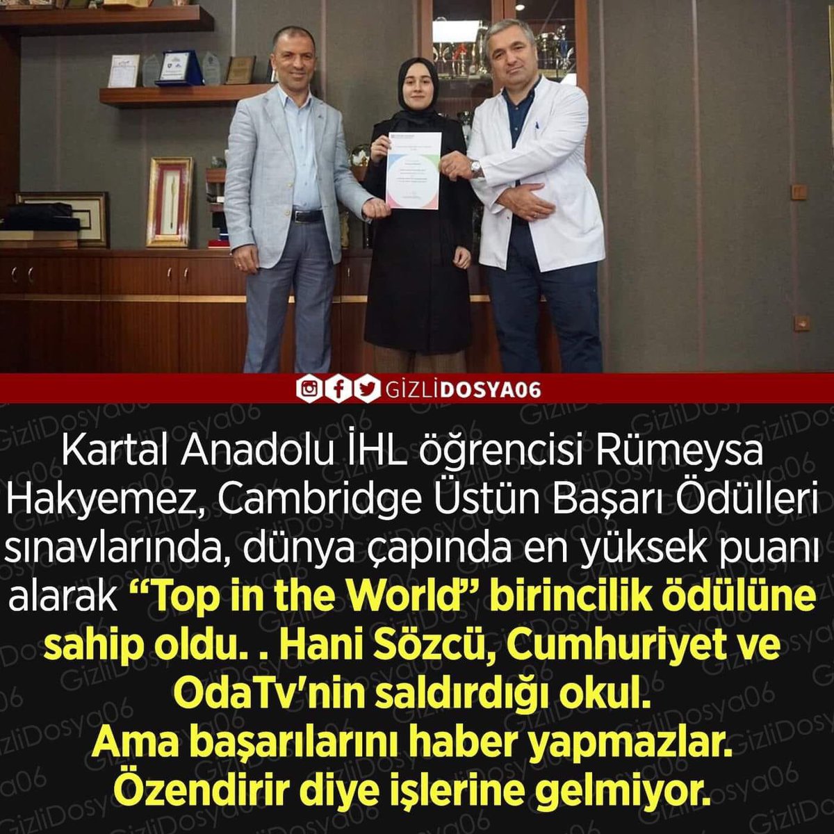 FethiyeAKGnclik's tweet photo. #topintheworld 
#imamhatiplisesi https://t.co/hWuGmA8R0s