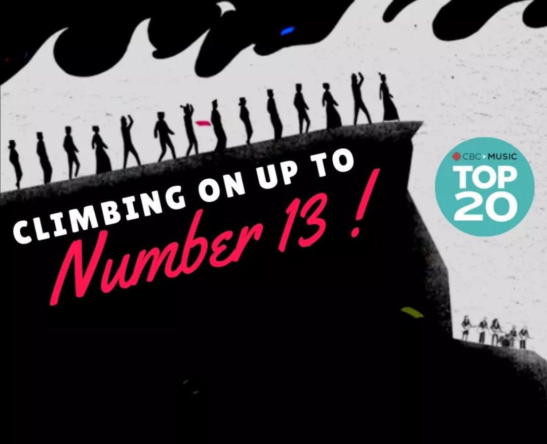 SweetAlibi1's tweet photo. It's been a party on CBC Music's Top 20 over the past several weeks!
We've climbed to #13!
Thanks for all of the love friends, keep those votes coming!
❤️💛💜💙
#CBCMusic #CBCMusicTop20 #Confetti #SweetAlibi #Music #Canada #Radio #countdown #MusicCountdown #CBClisten https://t.co/9nJQ4v2zIg