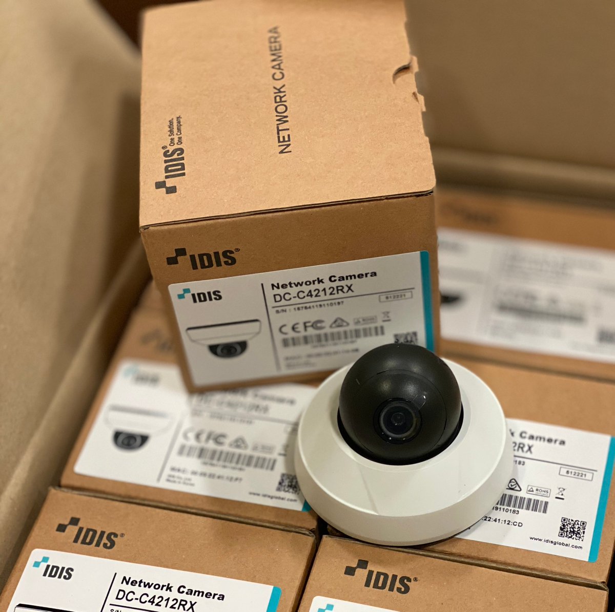 IDISAmerica's tweet photo. THIS JUST IN: Brand new Full HD #MicroDome camera just arrived in the #IDISAmerica warehouse! Contact sales_americas@idisglobal.com for more information! https://t.co/x7PLw5W7iY