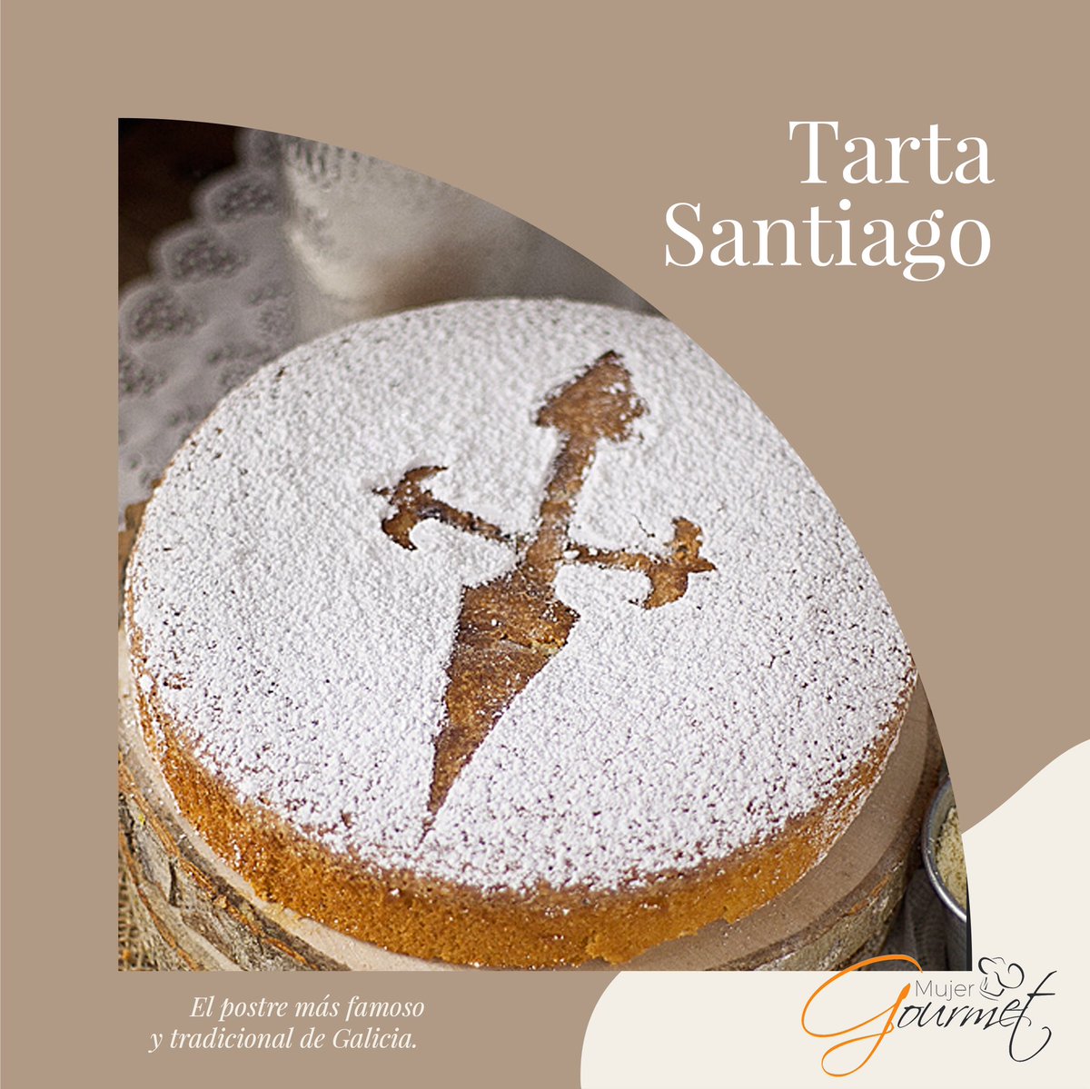 Disfruta el delicioso sabor del postre más famoso de #Galicia con nuestra receta original.

mujer.com.mx/recipe/tarta-s…

#TartaSantiago 👇🏻