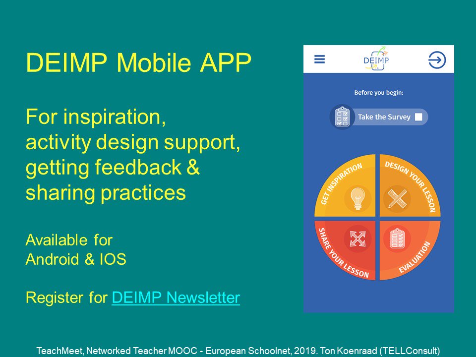koenraad's tweet photo. @Erasmus_Project https://t.co/Asc37lGfKF #deimp #mlearning #tablets #mttep #edchateu #edtechchat #ipaded https://t.co/k3PE29Hzh5