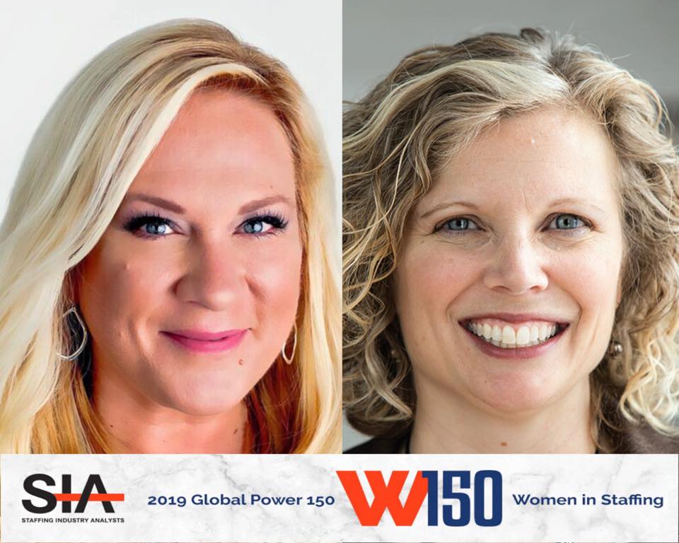 Congratulations to our own Stacey Lane and Jennifer Prospero for being named to the Staffing Industry Analysts’ Global Power 150 — Women in Staffing List! Honored to have you both on our team. si100women.staffingindustry.com #womeninstaffing
