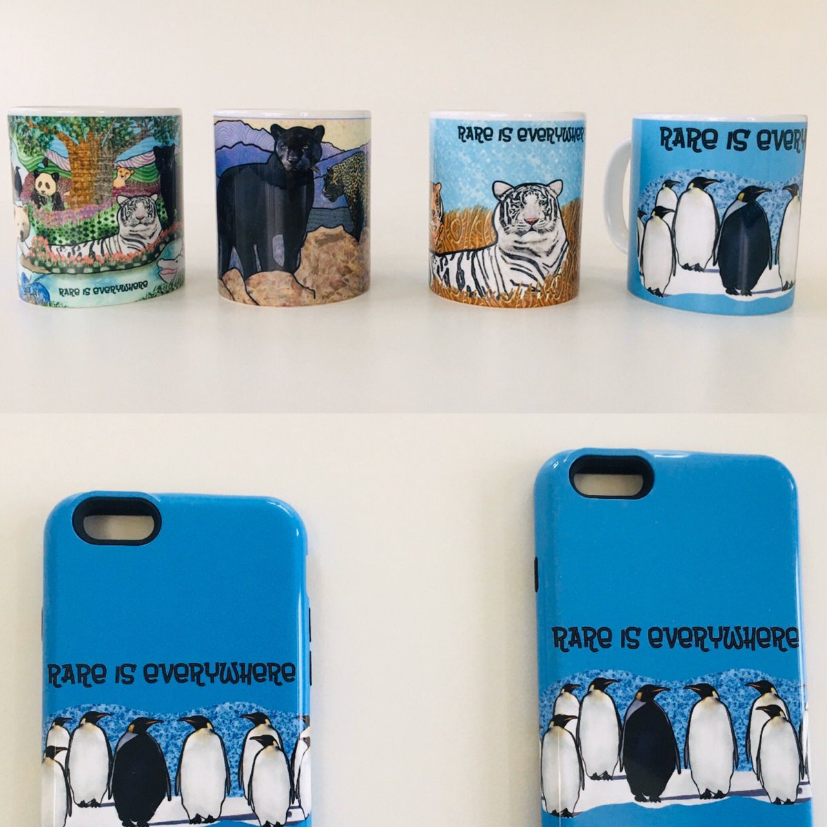 RareEverywhere's tweet photo. At long last!!  Here’s a Sneak peek at the new Rare is Everywhere Merchandise line that is going live very soon! I am just waiting for the textile samples and then it will be ready for launch! Quality of what I’ve received so far is amazing! https://t.co/yw9MD7ows4