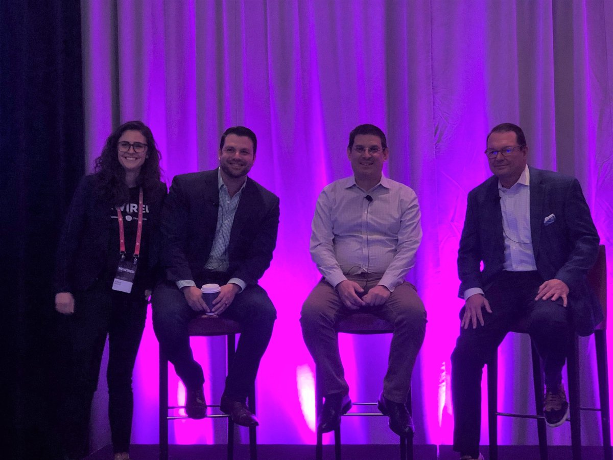 reswaresoftware's tweet photo. A great conference @notarize we appreciate the opportunity to be a part of it as a sponsor and with our Sr. VP of Strategy Gorkem Kuterdem presenting with James Schlimmer @CottrellTitle and Scott Gillen @StewartTitleCo. #rewired19 #powerofresware #innovation #digitalclosing #ron https://t.co/YoAwCgOubL