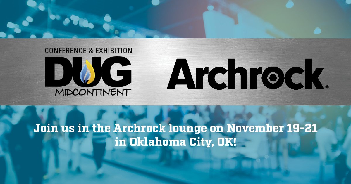 ArchrockInc's tweet photo. Join Archrock at the #DUGMidCon Conference and Exhibition from November 19 - 21! We look forward to seeing you there! #Archrock #Uptime https://t.co/sEhPcjx5or
