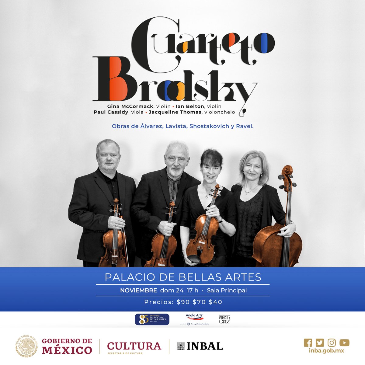 Instituto Nacional de Bellas Artes y Literatura tweet media