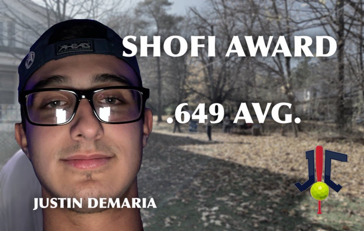 JamokeCWBL's tweet photo. Despite a subpar season on the mound, Justin V. Demaria is your 2019 Shofi Award winner! https://t.co/5jyhWSiCpv