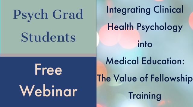 RealMark's tweet photo. Upcoming webinar for graduate students considering postdoc in Clinical Health.  What is Medical Education and how can I use my skills in this area of practice?

Dec 6, 2019 12:00 PM Eastern Time

Register Now
https://t.co/uP9QjlvySL https://t.co/vNI1h0KD9Z