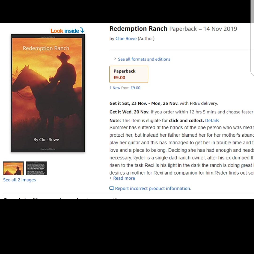 CloeRowe's tweet photo. My first book is now a paperback  thanks to everyone who has help and support me with kind word and love retweeted and liked means alot #bookstagram #booklover #kindleunlimited #kindle #romancebooks #books #newauthor #author #writingmyfirstbook #books #iwrotethis #readingcommunit https://t.co/uMyccmTZb0
