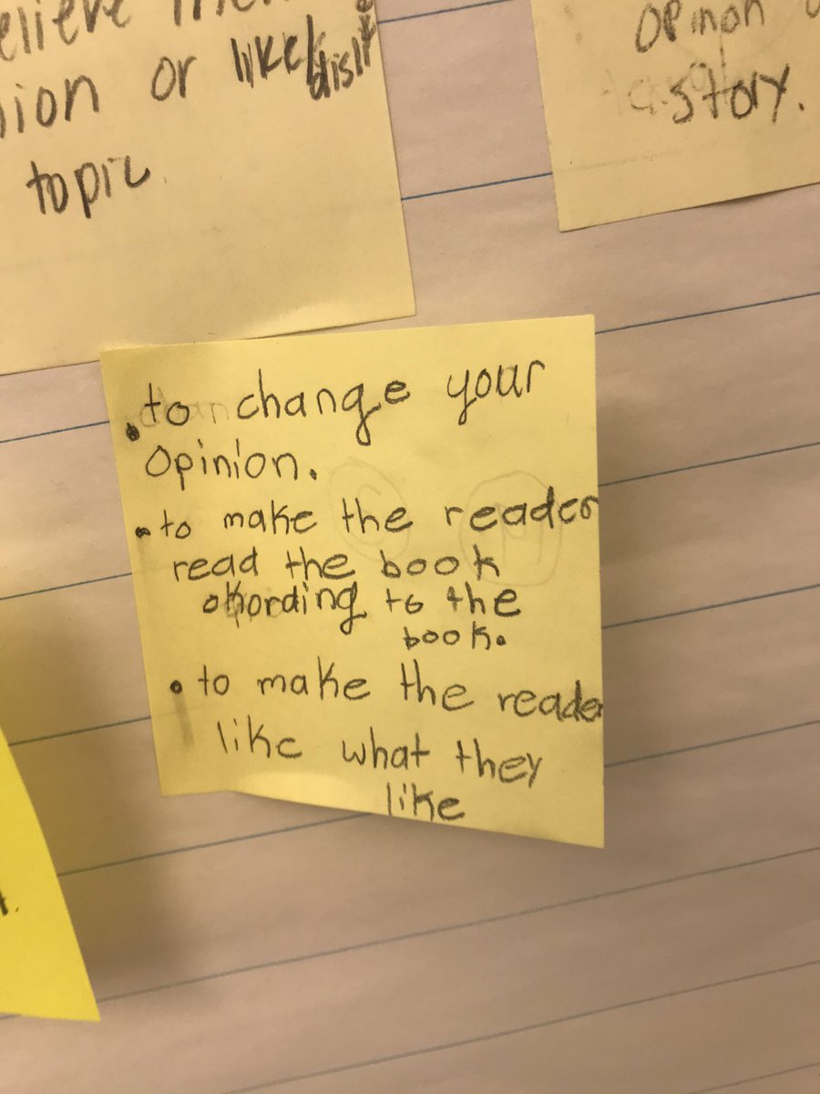 mrspearson_cbl's tweet photo. Today we began our opinion unit by discussing the definition, purpose, and strategies of persuasion. Miss Tracey read “I Wanna New Room” to identify the purpose of craft and the importance of providing reasons.  @TeachWithTracey https://t.co/QRLgVQmua0