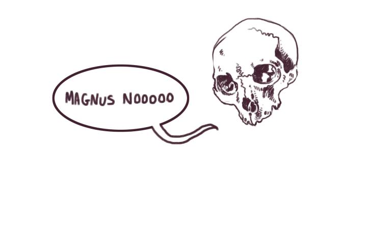 Magnus Nooooo #gideontheninth 