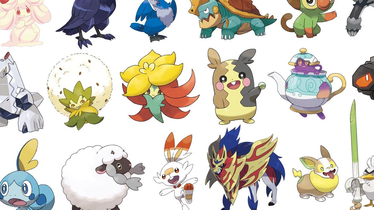 Pokemon Sword and Shield, Galar Pokedex (All Pokemon List)