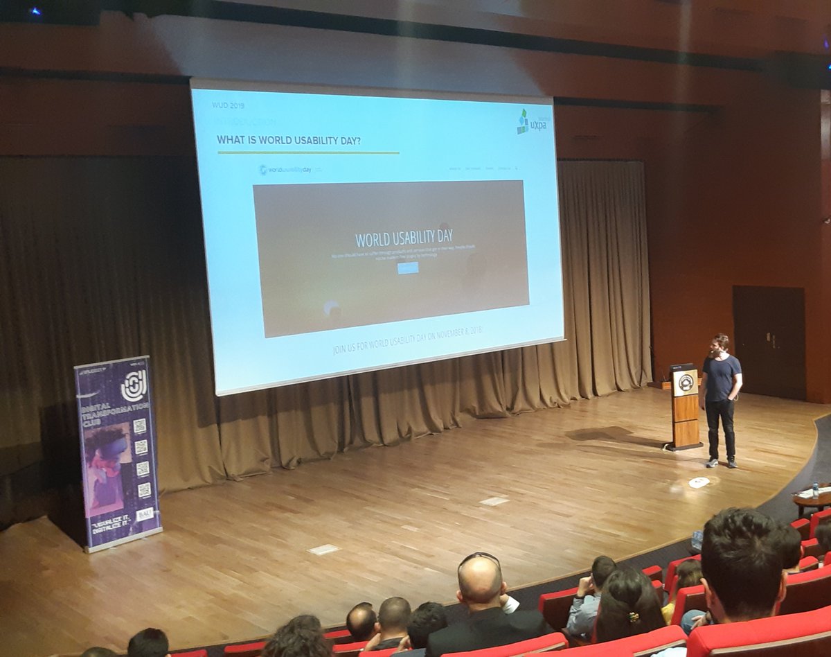 UXPAIstanbul's tweet photo. Dünya Kullanılabilirlik Günü'nde Bahçeşehir Üniversitesi'ndeyiz!

Bu yıl değerli Konuşmacılarımız Oguzhan Erdinç, Besim Kosova ve Orçun Kepez ile Tasarımın Geleceğe Etkisi, Gelecek, Sürdürülebilirlik başlıklarını Kullanılabilirlik perspektifinden inceliyoruz.

#WorldUsabilityDay https://t.co/aUJifAPqeF