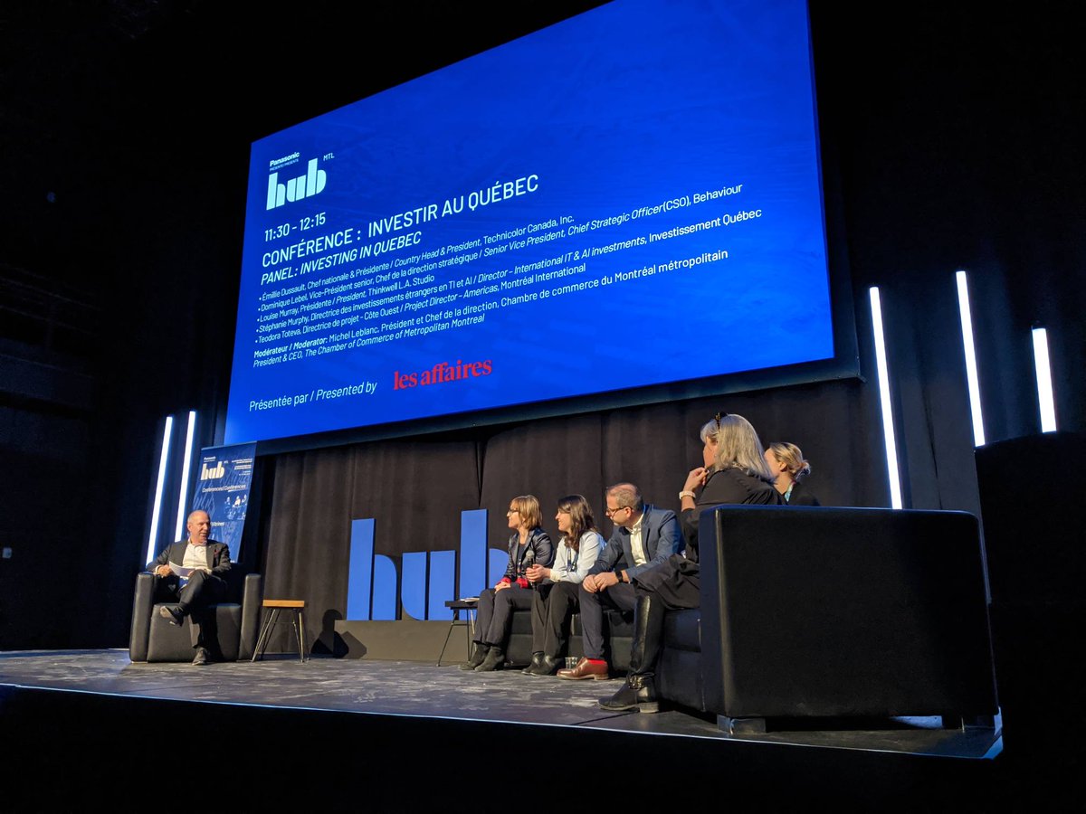 MTLINTL's tweet photo. « Il y a encore beaucoup de place pour d'autres joueurs dans l'industrie des #jeuxvidéo à #Montréal  », affirme @LebelDominique, VP senior et chef de la stratégie chez @Behaviour.

Découvrez ce qui attire les studios chez nous 👉 https://t.co/egySgi8mVr

#HUBmtl #MTL https://t.co/J2ll7zHxWC