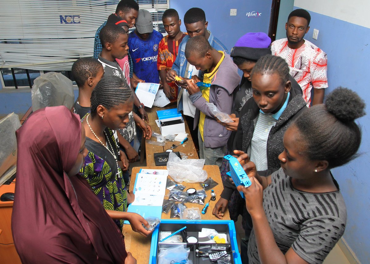 DeafTechF's tweet photo. And it came to pass, our lab is better equipped by the generosity of our #STEMSuperHero @esu in her bid to promote STEM Education, equality, inclusion and diversity around the world.
As Africa's Deaf Pioneers in STEM, we assure you that generations will live to remember these. https://t.co/e0wCThJylA