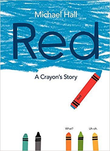 Inspired by the book Red, by Michael Hall, students in grades 3-5 think deeply and discuss stereotypes, social identities &amp; labels. <a href="/OakridgeConnect/">Dr. Lynne Wright</a> #WeAreAllOakridge @APSEquityandExcellence