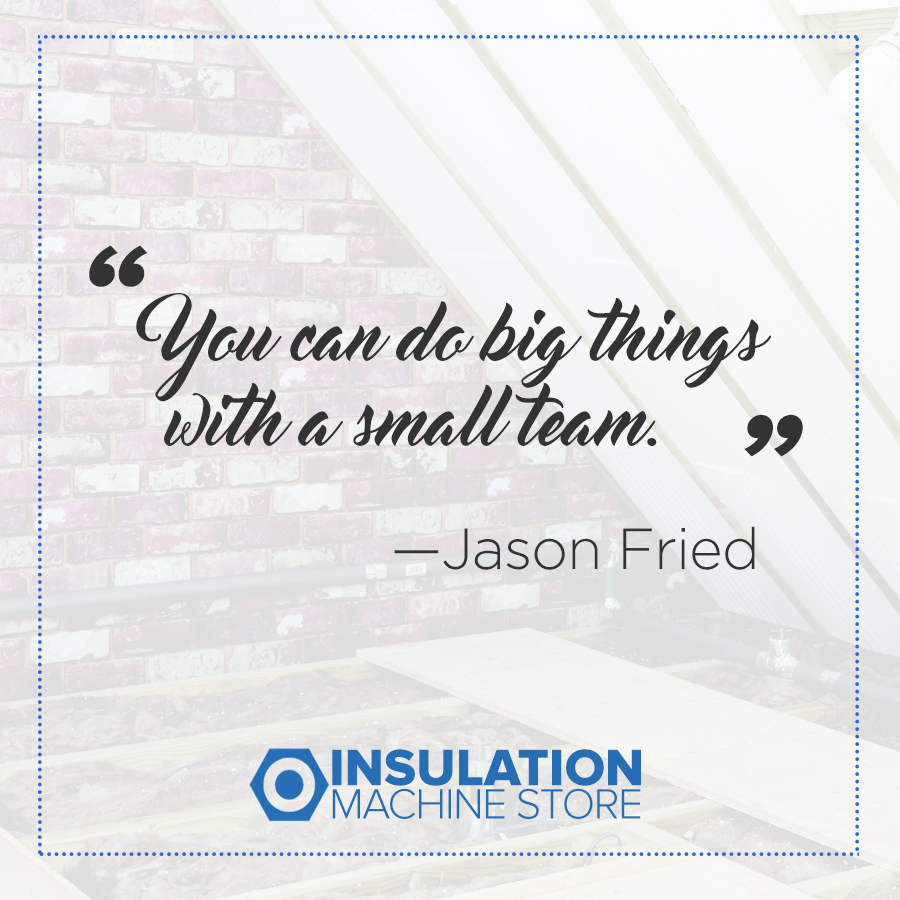 insulation_ms's tweet photo. Here's an inspiring Monday quote from Jason Fried. Have a blessed week, everyone! 🙏

For #insulationblowingequipment and #insulationvacuums, visit our website https://t.co/gl6WNyDiqM

#insulationmachine #insulationmachinestore #insulationequipment #blowingequipment https://t.co/VMeTcujs7E