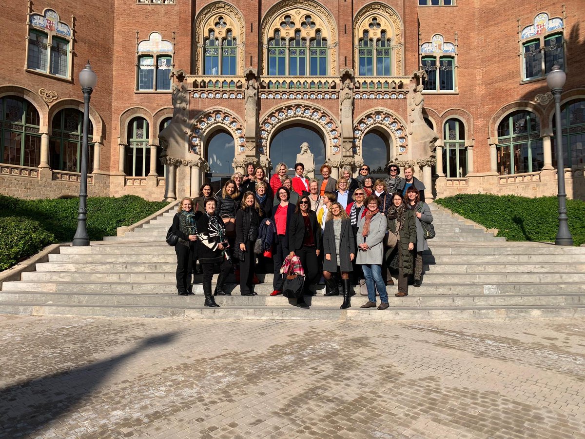 EvaVilaMassanas's tweet photo. Sharing best practices with the European Women Executive Network #EWMD and @AsocEyC Thanks @BCNHealthHub for hosting us @montse_barcelo https://t.co/qqm4zkg7D8
