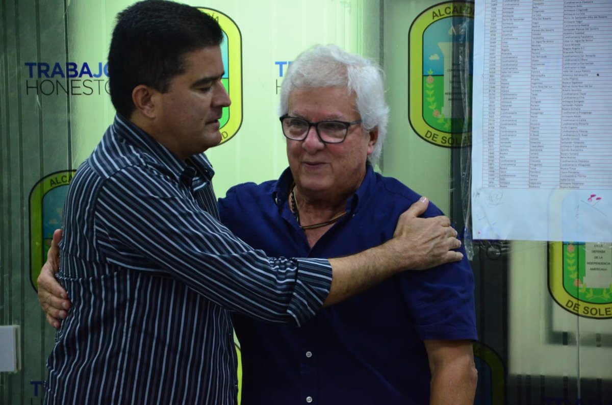 Como doliente de Soledad anhelo que los próximos cuatro años continúe el camino del progreso, con  ese propósito me he reunido con el alcalde electo <a href="/rodolfo_ucros/">Rodolfo Ucrós Rosales</a> para lograr un empalme exitoso en los tiempos que estipula la ley y que hoy hemos acordado.