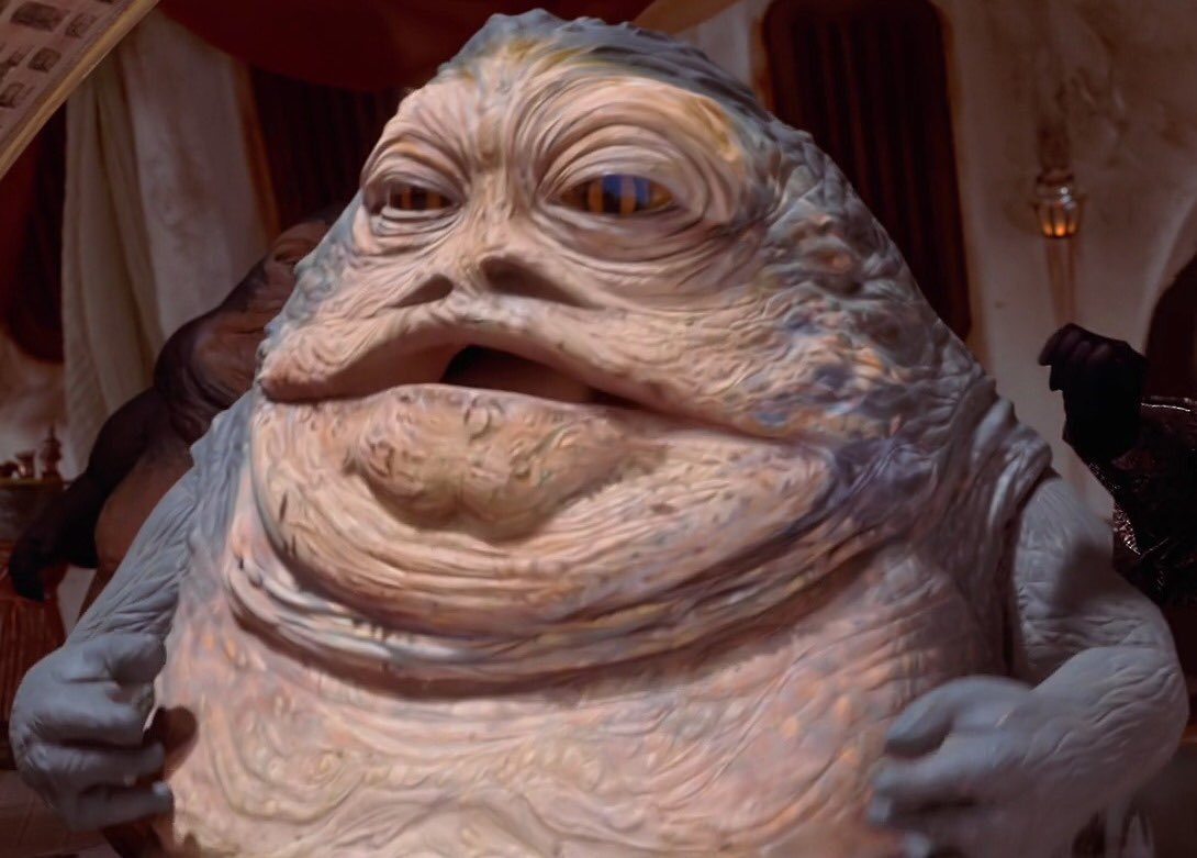JohnHKemp's tweet photo. @sathim @EmilyThornberry @UKLabour @jeremycorbyn Let’s hope so along along with Jabba the Hutt Thornberry https://t.co/Rf7Sg7DFps