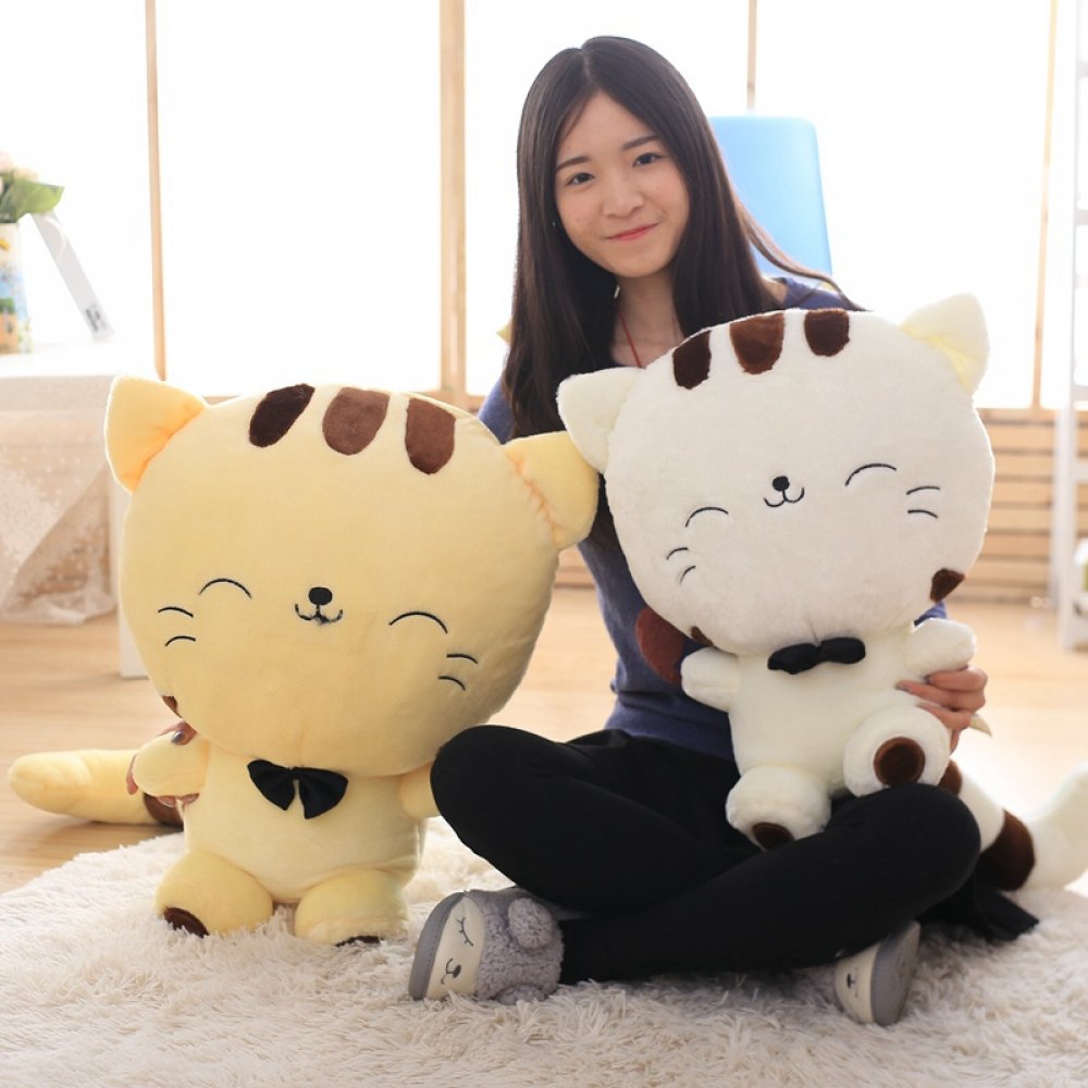 KidLabStore's tweet image. #motherhood #cutebaby #children Cat Stuffed Soft Plush Toy