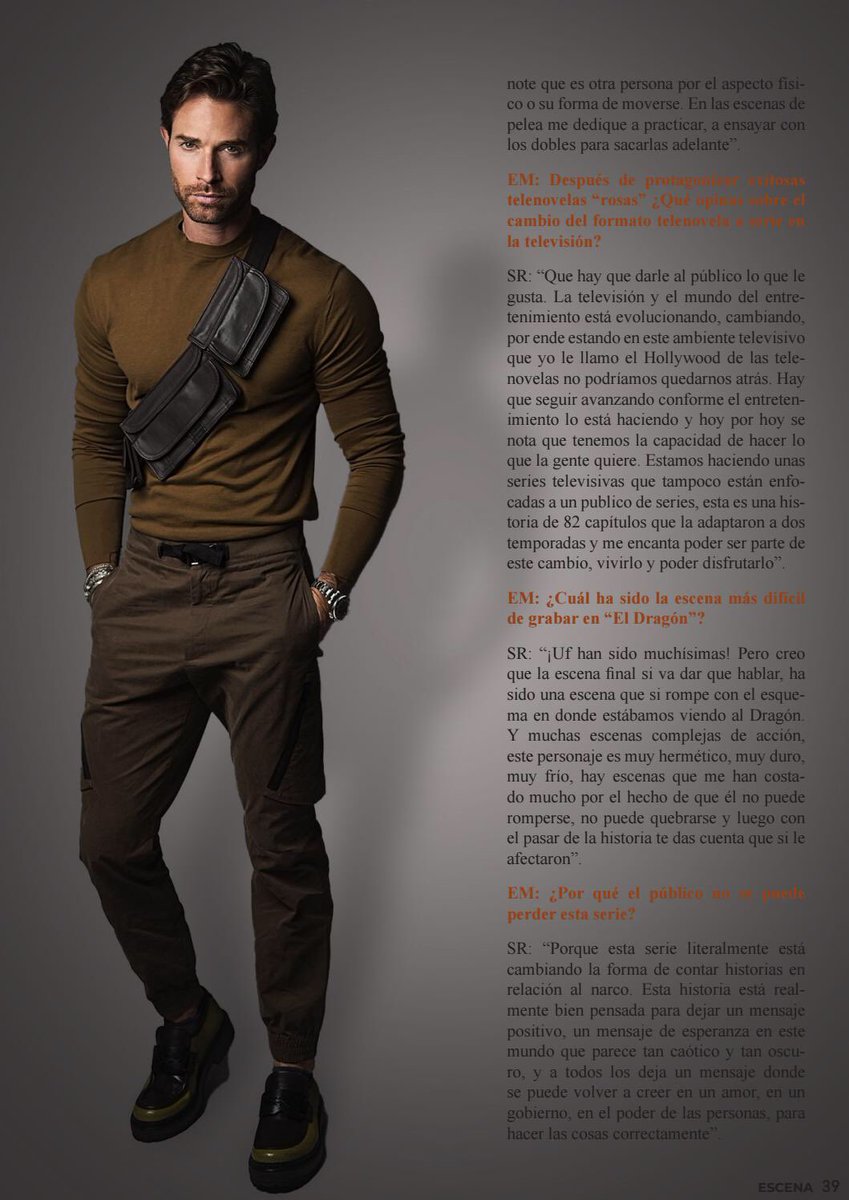 rullinaticas's tweet photo. @sebastianrulli en la portada de la revista @escenamagazine “El Dragón ha sido el personaje y proyecto más demandante y más importante de mi carrera “ Gracias RP #pp_ayala #pureandb 📸 @alexsalinasg #sebastianrulli #eldragon https://t.co/XVfNFsQyOe