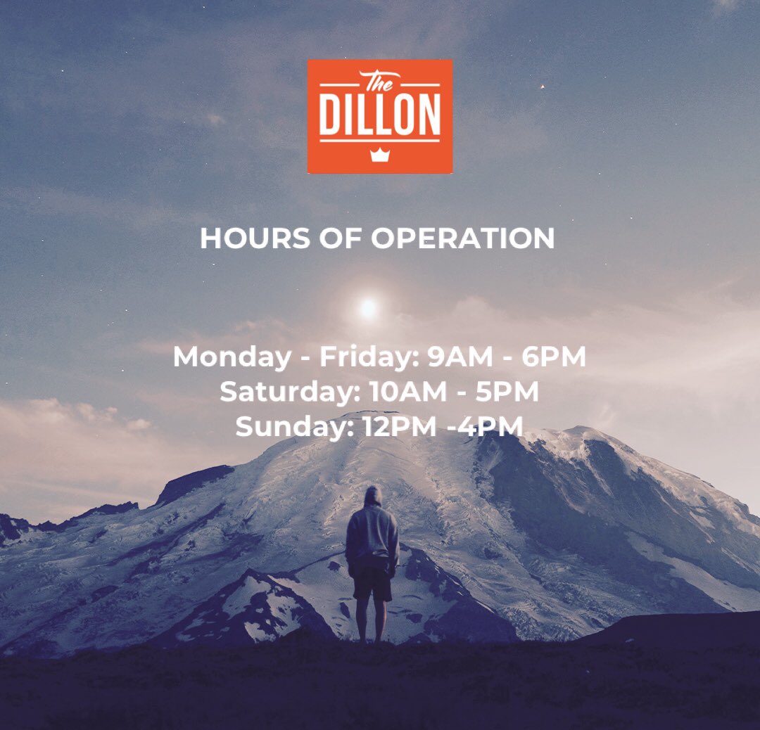 TheDillonIU's tweet photo. Check out our NEW HOURS! https://t.co/prmG8BTg7I