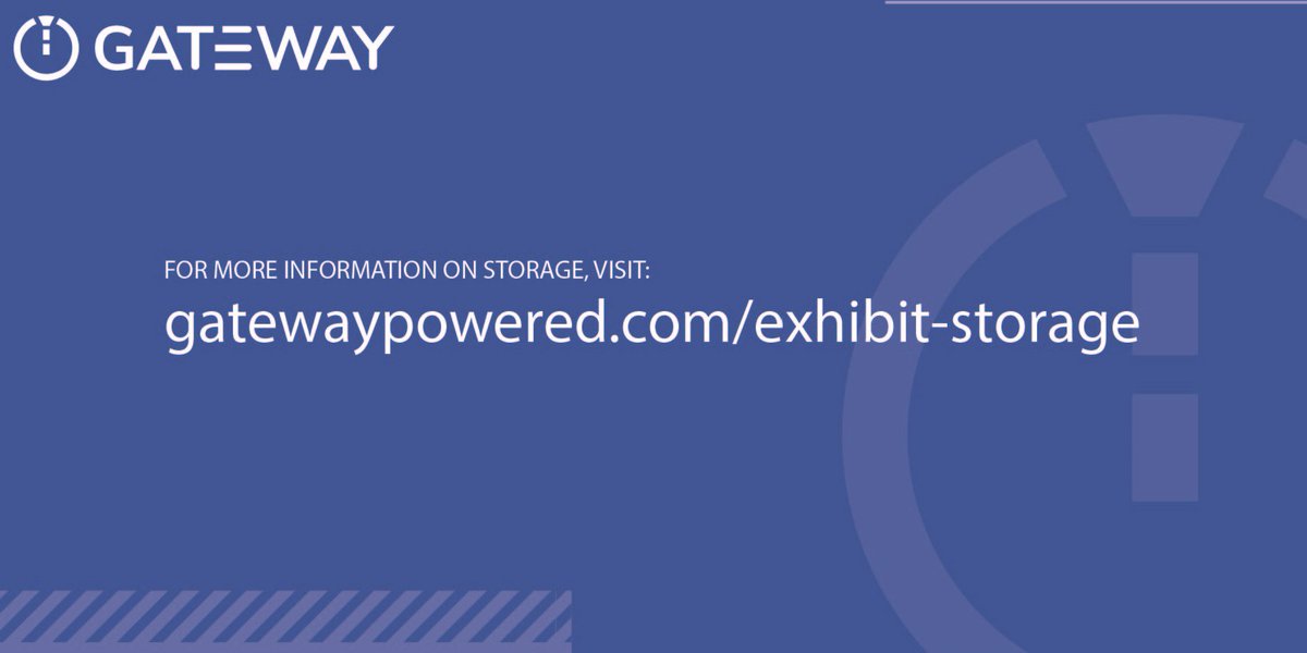 gatewayexhibits's tweet photo. Put your booth in good hands with the experts at Gateway. #Storage #Exhibits #ExhibitManagerApproved https://t.co/vQeW7IHNbP