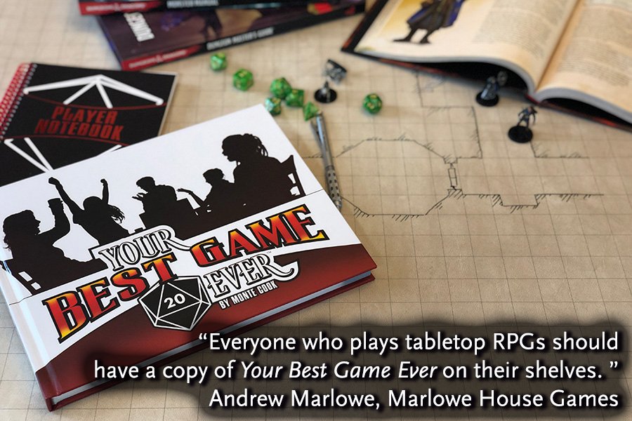 Our huge #GoesToEleven sale is ending this week—get 11% off almost everything MCG, and 25% off awesome products to enhance your gameplay, like #YourBestGameEver!

Advice, tools, resources, and more for players and GMs of every #RPG, new and experienced!

montecookgames.com/store/product/…