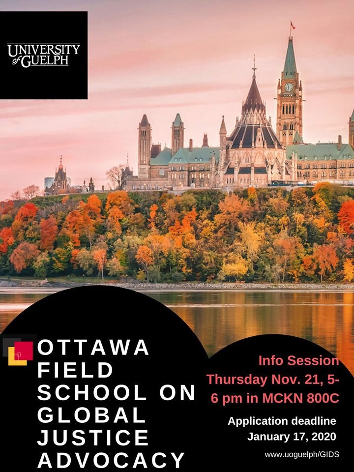 IDSGuelph's tweet photo. Learn more about the Ottawa Field School this Thursday Nov 21, 5-6 pm, MacK 800C.
@CSAHS_UoG #GIDS #CDNDEV https://t.co/P0sOUAb6nJ