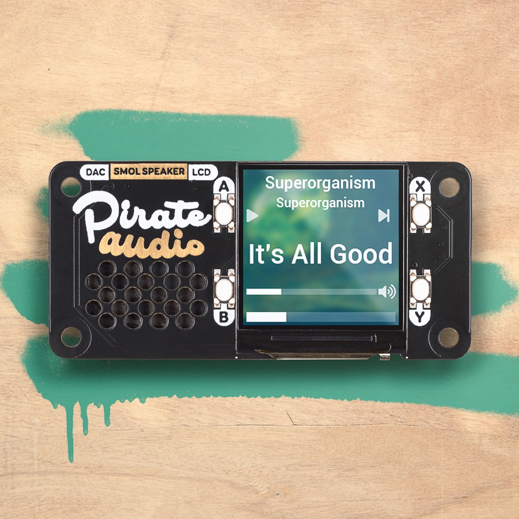 pimoroni's tweet photo. Tomorrow. #pirateaudio https://t.co/JQY1wd3Fk7