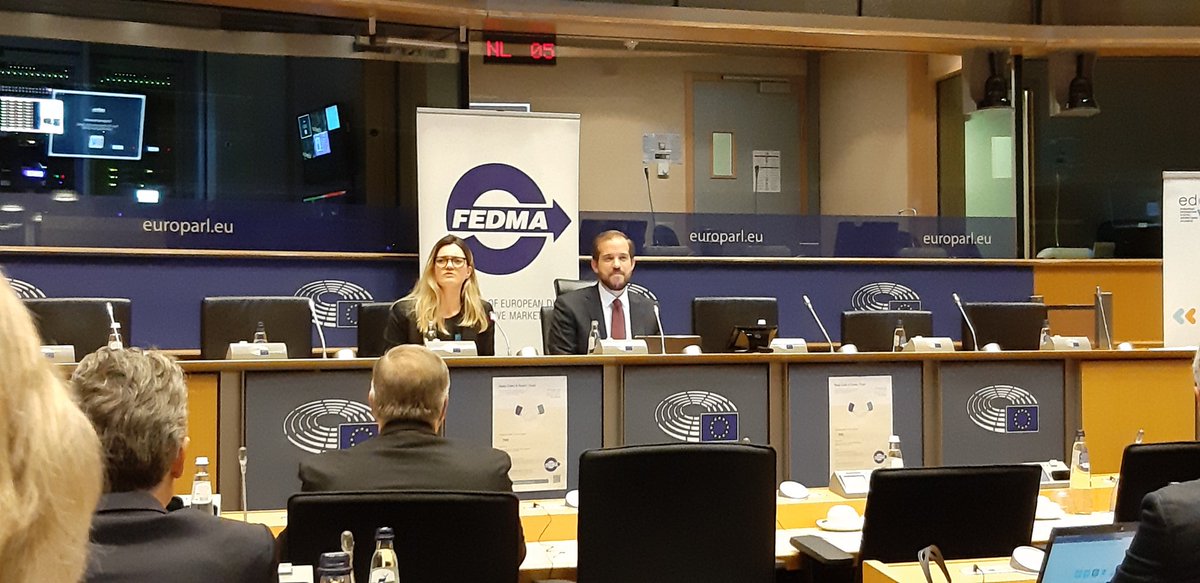 EDAATweets's tweet photo. 📢🗣️ Caroline Wren, Managing Director at @MTMLondon presenting EDAA #consumerresearch on how EU citizens perceive digital advertising since #GDPR
#FEDMAtrust @FEDMA https://t.co/ICFfwsifMX