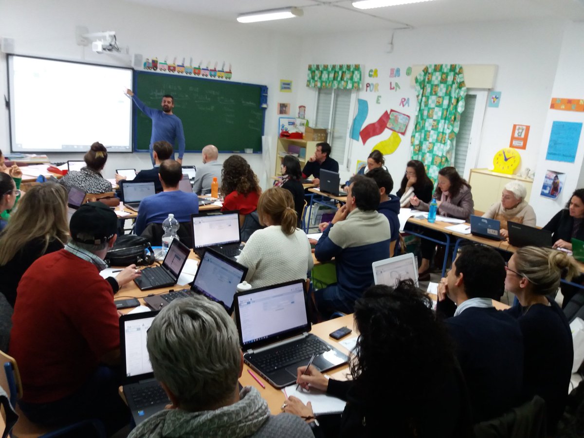 LauraMarPor's tweet photo. El CEIP Miguel de Cervantes (Lucena)comienza su formación en aplicaciones de movilidad: cuaderno del profesor, Ipasen, Iséneca con Fidel
Porque la comunicación entre compañeros y la comunidad educativa es prioritario.
Gracias por vuestra entrega y ganas de aprender
@cepbollullos https://t.co/FPk04GIeEG