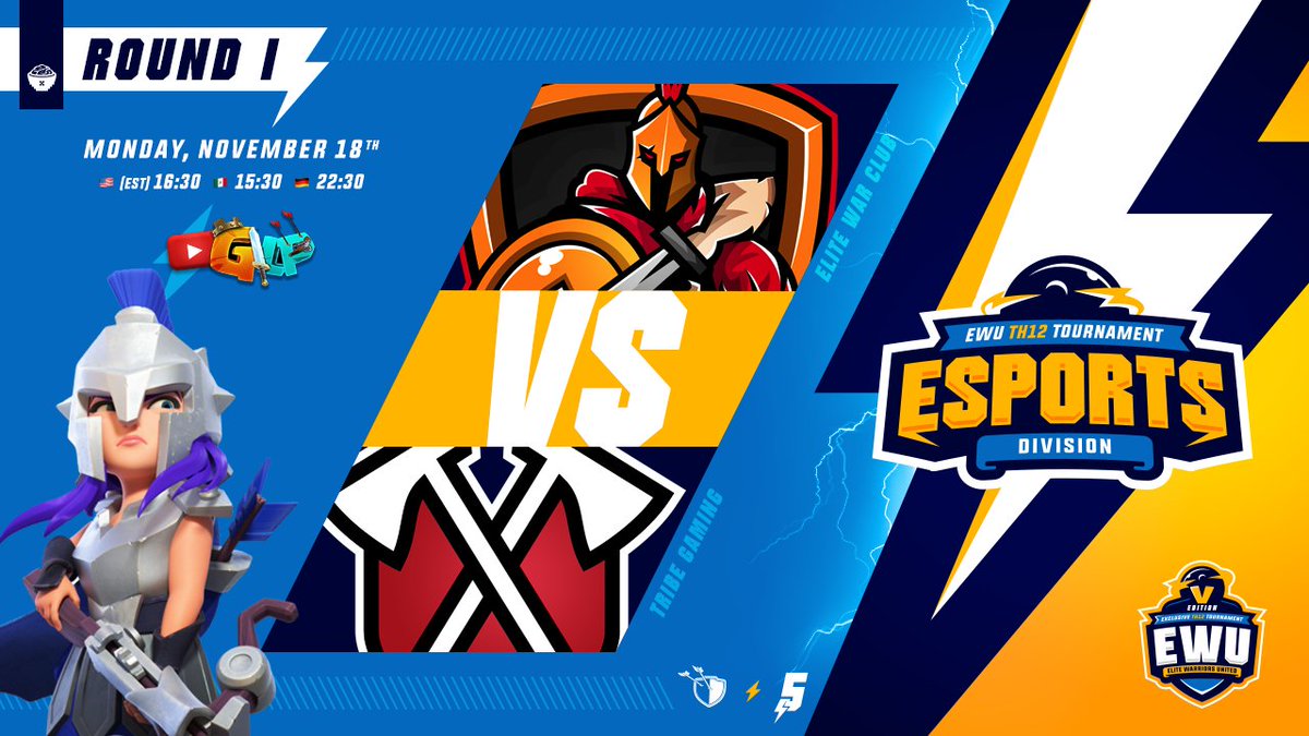 Guerraza que tenenos hoy en #EWU <a href="/EliteWarClub/">EliteWar CLUB 🕹🎮</a> vs <a href="/TribeGamingCoC/">Tribe Gaming CoC</a> J1. A las 4:00 pm (Mex) activa el recordatorio youtu.be/oanEXWoddsk