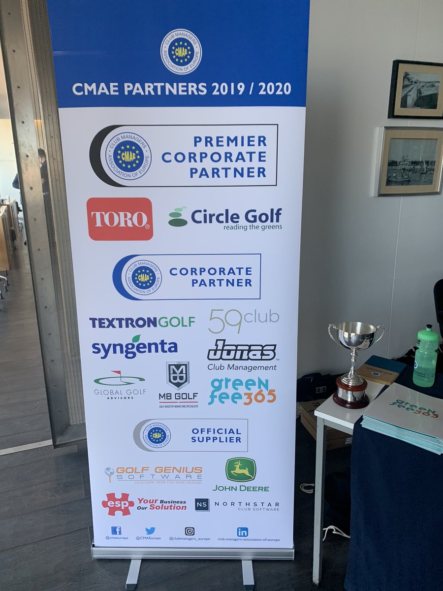 CircleGolf's tweet photo. A great day at the @CMAEurope European Conference. Great venue Clube Naval de Cascais. https://t.co/tX3ijefOM5