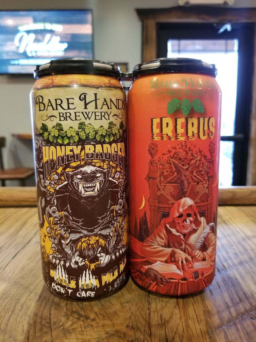 Cryptomayhem's tweet photo. Oh shoots the @Barehandsbrew folks dropped off a care package! 

#BrewBros https://t.co/ip9yZ1yFIE