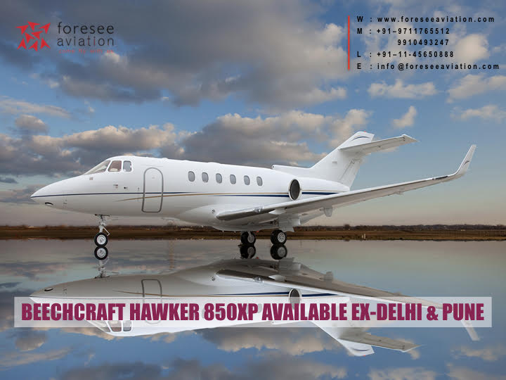 Foreseeaviatio1's tweet image. You can charter a Hawker 850XP from #ForeseeAviation Pvt Ltd. #BeechcraftHawker 850XP #MidsizeJet #PrivateCharter  foreseeaviation.in