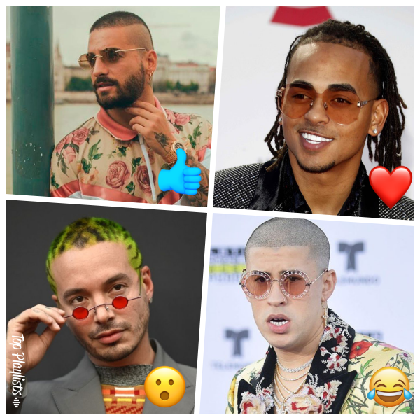 Topplaylists's tweet image. ✅ #VOTA

¿Con quién te irías de PARTYYYY? 🥳

👍#Maluma ❤️ #Ozuna 😮 #JBalvin 😂 #BadBunny

AQUÍ LA BANDA SONORA ➡️  hypel.ink/reggaeton-2019