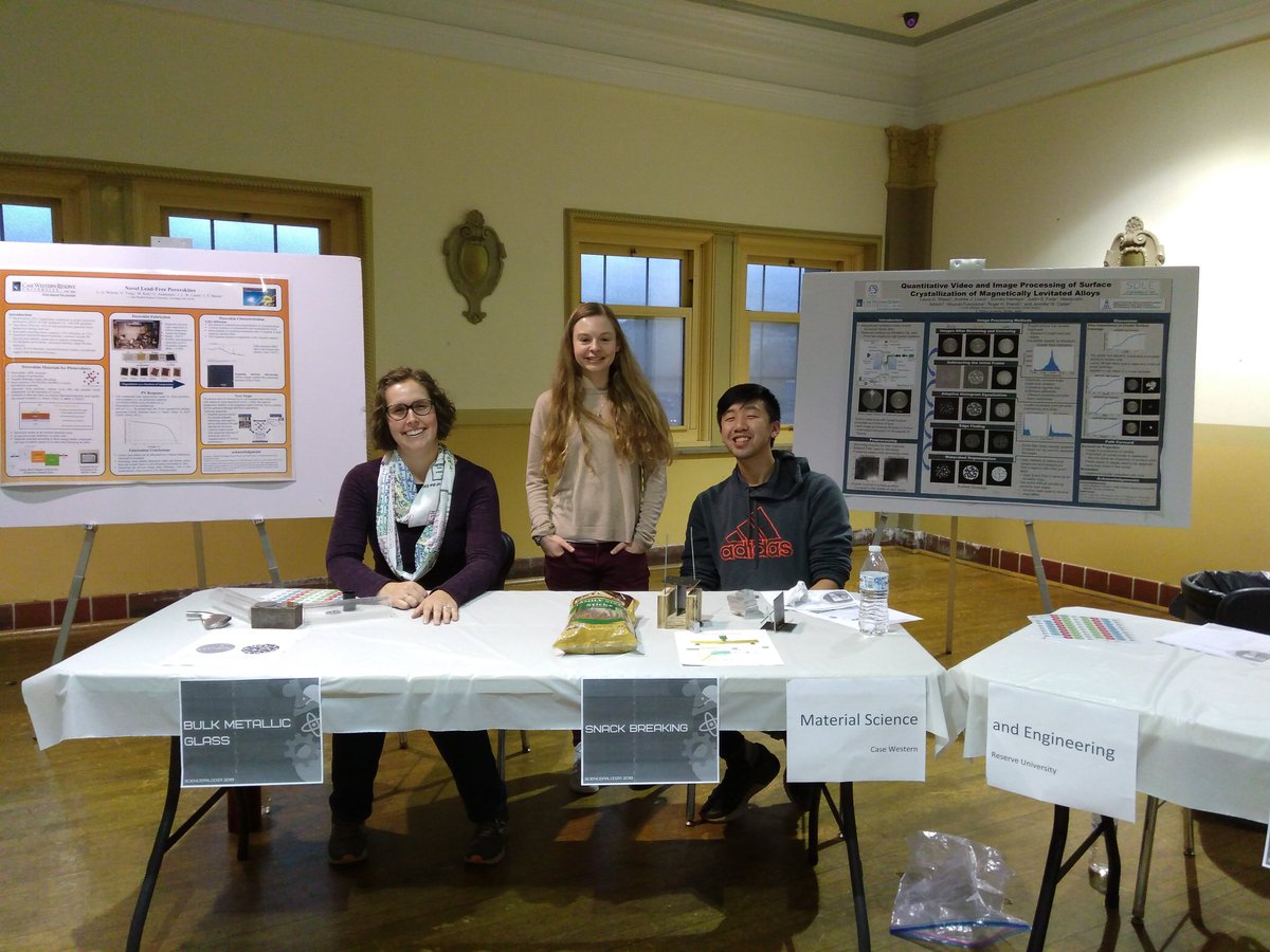 GMS_CWRU's tweet photo. GMS reaching out to future STEM John Hay High School students at Science Palooza 2019! https://t.co/sahwVFS2Q0
