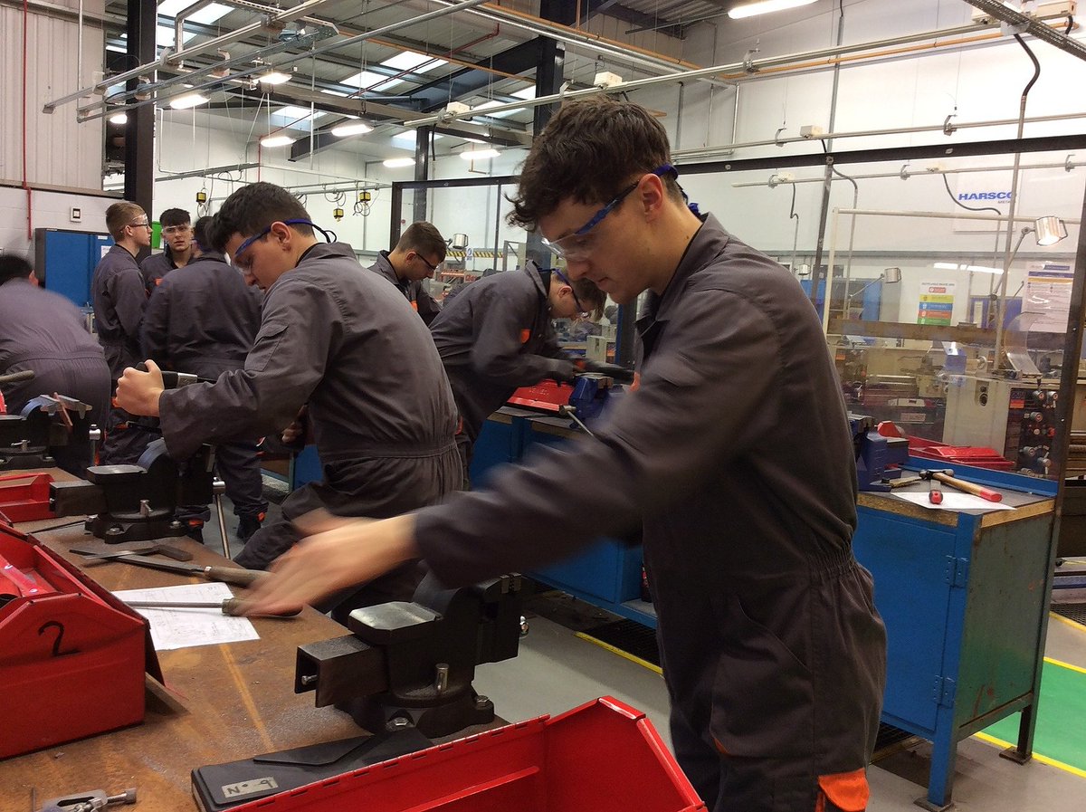 Our <a href="/Siemensgamesa/">Siemens Gamesa</a> Apprentices have been learning how to cut out and file pipe work! Interested in becoming a Siemens Apprentices? Contact Business Development team, email employertraining@northlindsey.ac.uk socsi.in/RHlgP