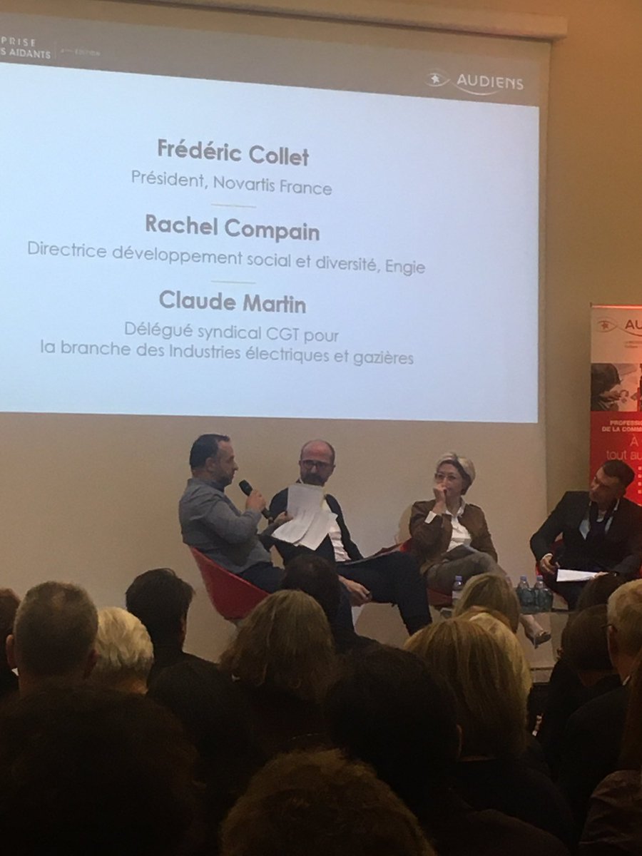 GroupeAudiens's tweet photo. Claude Martin, délégué syndical CGT pour la branche des Industries électriques et gazières explique la genèse de la mise en place des « droits familiaux » afin de proposer de vrais moyens qui répondent à un besoin.
#PrixESA2019 https://t.co/9NeRQtjGQk