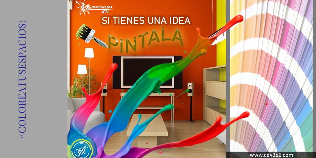 CDV360's tweet photo. #IntegramosSoluciones suministro y aplicacion de pinturas y revestimientos. Tu lo sueñas nosotros lo hacemos realidad. 

#ColoreaTusespacios #revestimientos #Pinturas #Satinado #Mate #exteriores #interiores https://t.co/WTlhpePN61