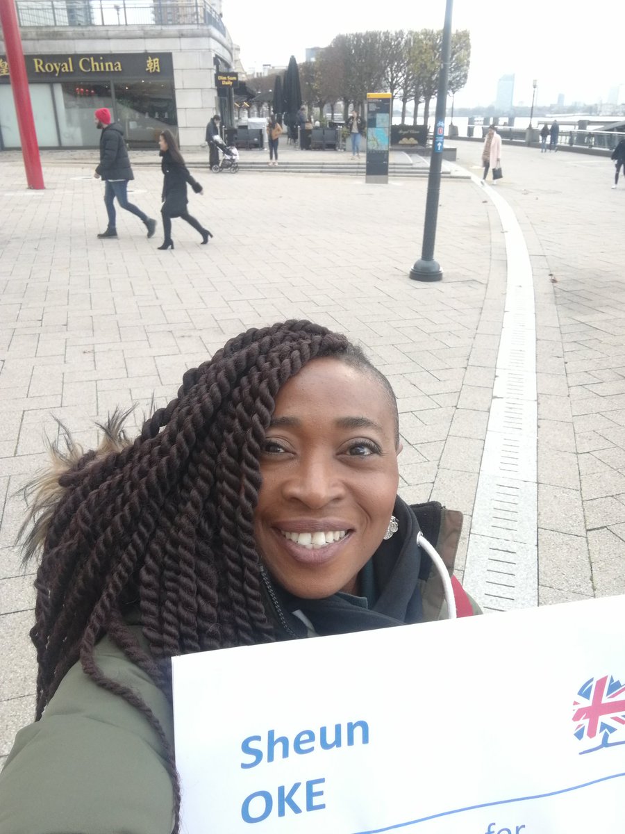 sheunolotu_oke's tweet photo. Vote for Change
Blackwall & Cubitt Town, Bromley North, Bromley South, Canary Wharf, Island Gardens, Lansbury, Limehouse, Mile End, Poplar, Shadwell, St. Katherine's, Wapping, Whitechapel.
Vote Sheun Oke, Conservative.
12/12/19 #conservatives #towerhamlet #loveWapping https://t.co/kztQhh190Y