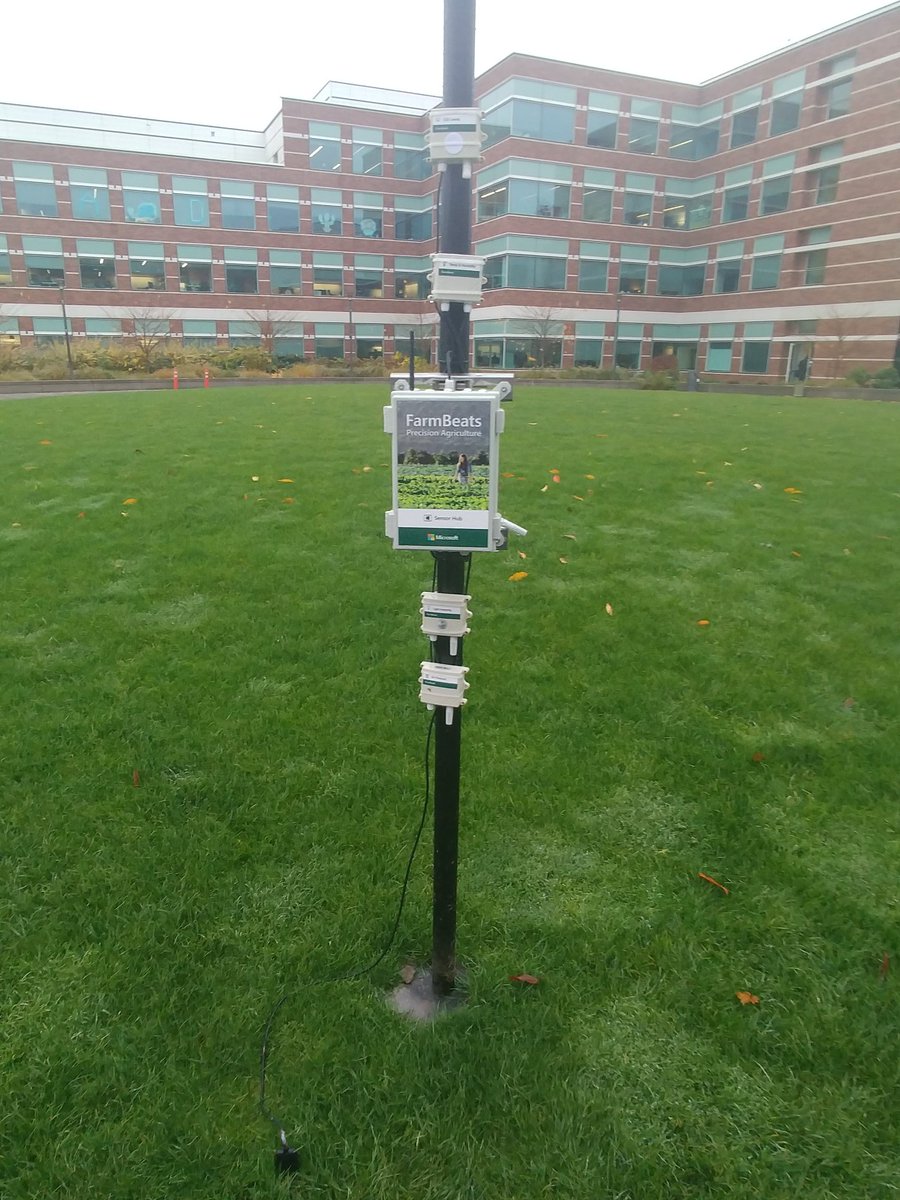 Mekonnen Kassa Farmbeats At Microsoft Campus Is A Model Farm That Uses Tvwhitespace Iot Drones Solar Azure Etc Mekonnen Kassa Farmbeats At Microsoft Campus Is A Model Farm That Uses Tvwhitespace Iot Drones Solar Azure Etc