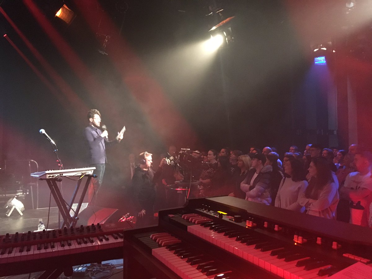 bbcquaysessions's tweet photo. Now! @roddyhart welcoming an excited audience to tonight’s @bbcquaysessions recording in Studio B! Who’s here at @BBCScotland HQ? https://t.co/OdEyfI4H8w