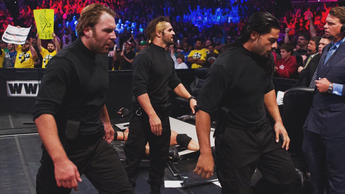 TribalChiefPage's tweet image. On this day, 7 years ago... 

The Shield made their WWE debut.