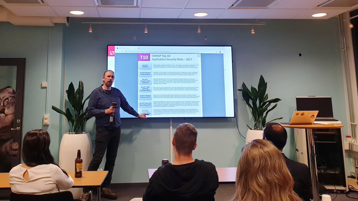 agrevlis's tweet photo. @mobileeraconf retrospective with mystery speaker @jhannes on the importance of security https://t.co/5N3PNXZ0e7