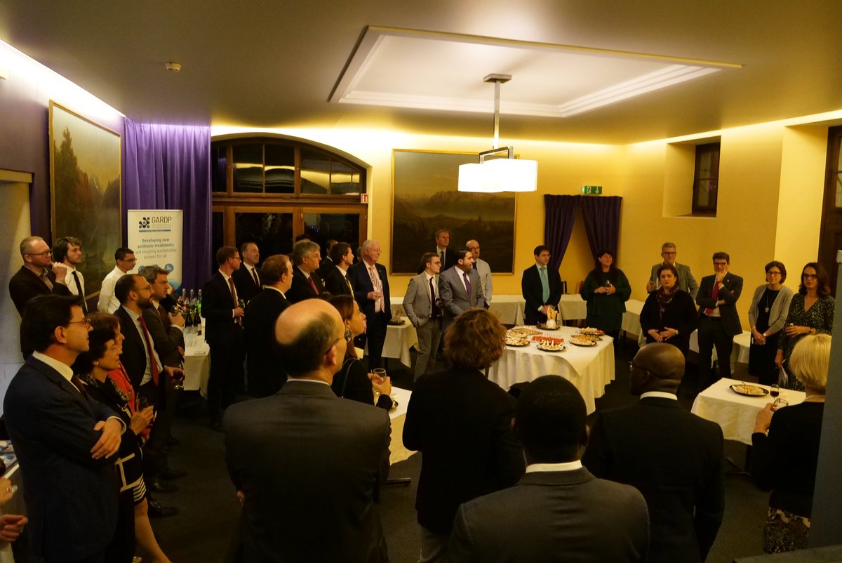 gardp_amr's tweet photo. #GARDP is excited to be hosting a reception with approximately 20 permanent missions in Geneva featuring key statements from many, as well as @WHO's @HananBalkhy and @doctorsoumya.
We value the support of all our partner organisations and member states in achieving #5by25 https://t.co/EIrYPukAuI
