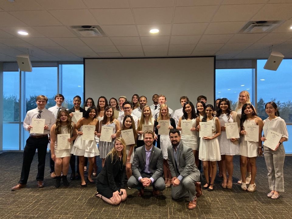 USFPhiDE's tweet image. For the 2019 Fall semester the PhiDE chapter would like to give a huge warm welcome to our Mu Class. The Mu class consists of 31 intellectuals who have displayed unique qualities that exemplify and proudly represent the PhiDE family. #PhiDE #Gobulls