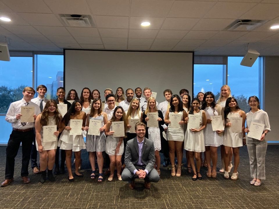 USFPhiDE's tweet image. For the 2019 Fall semester the PhiDE chapter would like to give a huge warm welcome to our Mu Class. The Mu class consists of 31 intellectuals who have displayed unique qualities that exemplify and proudly represent the PhiDE family. #PhiDE #Gobulls